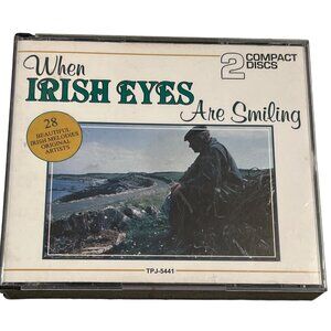 When Irish Eyes Are Smiling Vol. 1 & 2 CD Set  28 Irish Melodies Original Artist